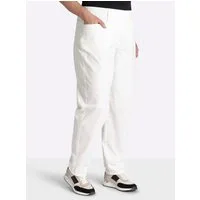 Sheego Jerseyhose Hose lang normal