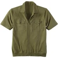 Rick Armand Poloshirt Mit durchgehendem Reißverschluss