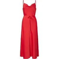 Y.A.S Spaghettikleid YASTHEA STRAP LONG DRESS S. NOOS Sommerkleid