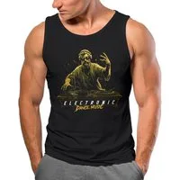 Neverless Tanktop Herren Tank-Top Eletronic Dance Music MichelangeloTechno DJ Fashion mit Print