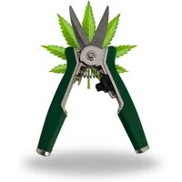TronicXL Gartenschere Grow Ernteschere Gartenschere Schere für Growbox Zelt Trimmen ernte, (1-tlg), Grower Zubehör für Growschrank Growzelt Komplettset