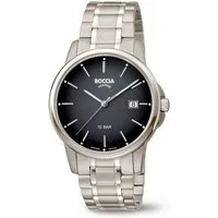 Boccia Quarzuhr Boccia Herren-Uhr 3633-07 Titan mit Saphirglas