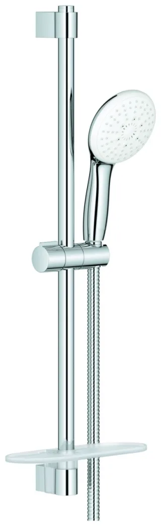 GROHE Brausestangenset Tempesta 110 26918_3 600mm 3 Strahl Ablage WS chrom, 26918003 26918003