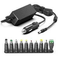 HKY 15V KFZ Netzteil Ladegerät für GVM LED Licht Panel und Lautsprecher KFZ-Netzteil (Kompatibel mit 520S 560AS 800D 800D-RGB, Marshall, Echo, Yamaha, TV)