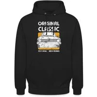 Spreadshirt Hoodie Volkswagen VW GTI Original Classic Unisex Hoodie (1-tlg) Unisex-Schnitt: Sitzt bei Männern körpernah, bei Frauen weit
