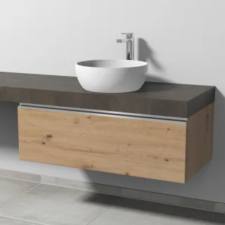 Sanipa Waschtischunterbau mit Auszug 2morrow (L2325) 340x1000x520 Eiche-Natural-Touch L232585
