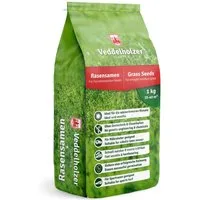 Veddelholzer Rasensamen Grassamen schnellkeimend dürreresistent Trockenrasen & Schattenrasen, Saatgut für Sport und Spielrasen Rasen
