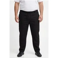 Men Plus Schlupfhose Leinenmix-Hose Relaxed Fit Elastikbund bis 8 XL