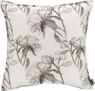 H.O.C.K. Dekokissen "Fleur" mit Blumen, Kissenhülle mit Füllung, 1 Stück