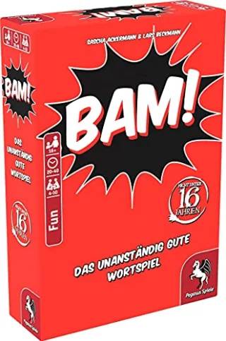 Pegasus Spiele 18300G - Bam Das unanständig gute Wortspiel