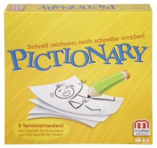 Mattel Spiele DHH87 - Pictionary