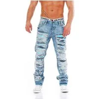 Cipo & Baxx Regular-fit-Jeans Cipo & Baxx CD-610 Regular Fit Herren Jeans