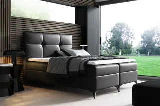 Boxspringbett Schlafzimmerbett FAITH 200x200cm inkl.Bettkasten