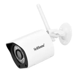SriHome SH034 5MP QHD 5G Dual Band WIFI IP Camera Full Color Night Vision AI Humanoid Identification Home Security CCTV