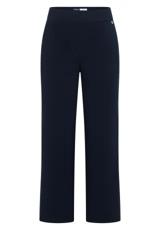 CECIL - 7/8 High Waist Wide Leg Hose im Loose Fit universal blue - Gr. - 7