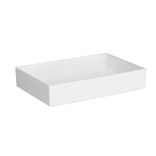 VitrA ArchiPlan Aufsatzschale rechteckig 60 x 40 x 12 cm freistehend ohne Hahnloch,7441B403-0016 7441B403-0016