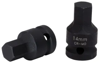 KS Tools 1/2" Kraft-Bit-Stecknuss, Innensechskant - 150.1708