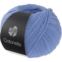 LANA GROSSA COTONELLA 50 g weiches Kettengarn aus Pima-Baumwolle Häkelwolle, 140 m (Kettengarn mit gleichmäßigem Maschenbild), 50 g