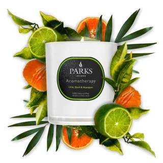 KERZE LIMETTE-BASILIKUM-MANDARINE 220G
