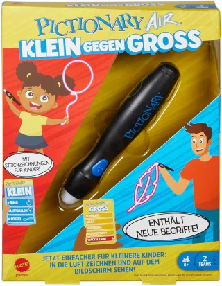 Mattel Games - Pictionary Air: Klein gegen Gross