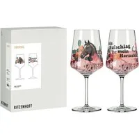 Ritzenhoff Aperitifglas Reitgold, Kristallglas