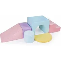 COSTWAY Spielbausteine, (6 St), 6 tlg. Schaumstoff Bausteine, Softbausteine zum Klettern