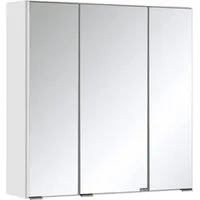 welltime Spiegelschrank Texas Spiegel Badmöbel Badschrank Badspiegel Bestseller mit 3 Türen, Breite 60cm, wahlweise mit LED, Badezimmerspiegelschrank