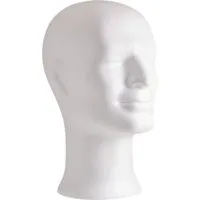 VBS Styropor-Figur Männerkopf, 33 cm
