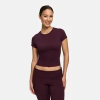 cfab T-Shirt Cotton T-Shirt-Burgundy Dark-2XL (1-tlg)