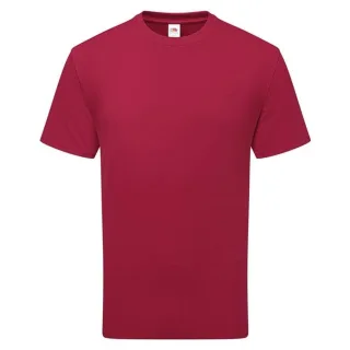 Fruit of the Loom - T-Shirt für Herren/Damen Unisex (Cranberry)