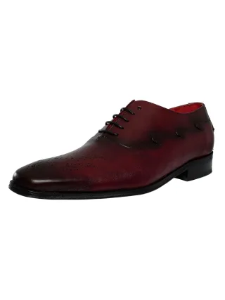 Jeffery West Oxford-Schuhe Aus Leder, Rot