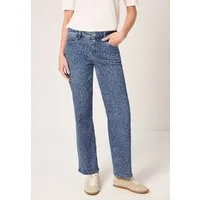 STREET ONE Straight-Jeans Middle Waist