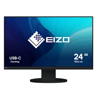 Eizo FlexScan EV2480-BK Monitor 60.5cm (23.8") Full HD | ev2480-bk | IPS - 5ms