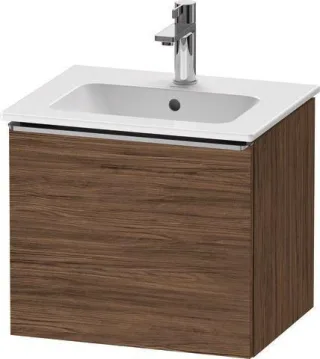 Duravit D-Neo Waschtischunterbau wandhängend Nussbaum dunkel Matt 510x402x440 mm - DE4260070210000 DE4260070210000