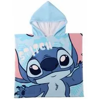 Lilo & Stitch Badeponcho Strandponcho Kinder 55 × 77 cm 250 gsm schnell trocknend, Polyester