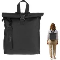 Alessandro Salvatore Cityrucksack Rucksack Damen Damenrucksack Handtasche, kleiner Freizeitrucksack Tasche Geheimfach Mila 4293 + Schlüsselbörse