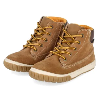 Lico Schnürschuhe FRIDOLIN Braun - Gr. 21 -  Textil und Synthetik