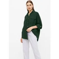 Vero Moda Hemdbluse VMBUMPY L/S SHIRT NEW WVN GA NOOS Viskose, regular fit