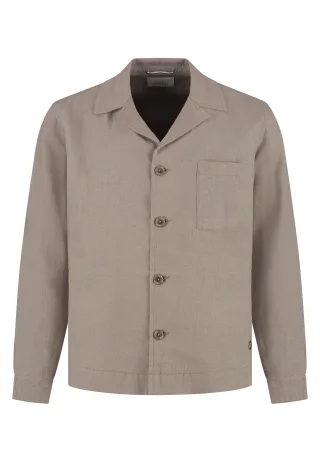 Dstrezzed - DS_Pierce Overshirt grey brown - Gr. - XXL