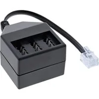 Inline InLine® TAE Adapterkabel, RJ11 (6P4C) Stecker auf TAE NFN Buchse Telefonkabel