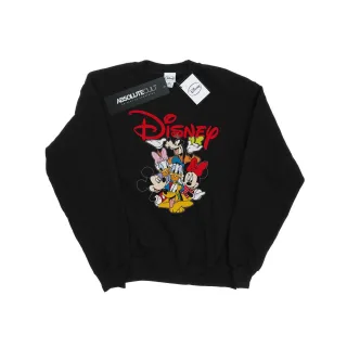 Disney - "Mickey Mouse Crew" Sweatshirt für Herren (Schwarz)