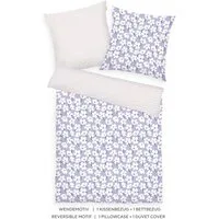 TOM TAILOR HOME Bettwäsche FRESH FLOWERS 135x200cm, 155x220cm oder 200x220cm, Renforcé, 2 teilig, new bedroom, mit farbigem Markenreißverschluss