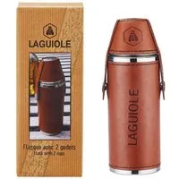 NASA Flachmann Laguiole - Flachmann inkl. 2 Becher