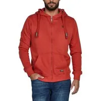 riverso Kapuzensweatjacke Herren Sweatjacke RIVNoah Regular Fit Hoodie mit Kängurutasche