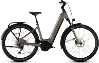 Cube Nuride Hybrid Pro 800 Wh E-Bike Easy Entry 28" flashstone'n'chrome 58 cm | Dienstrad-Leasing möglich