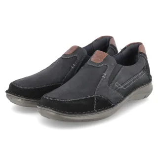Josef Seibel Slipper NEW ANVERS 01  Schwarz - Gr. 40 -  Leder und Textil
