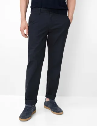 Eurex Herren Flatfronthose Style THILO NAVY, dunkelblau, Gr. 25U