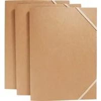 VBS Schreibmappe, für Papiere oder Bilder DIN A3 3er-Pack