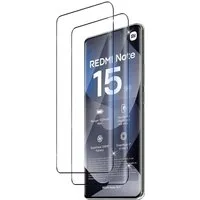 MSM Displayschutzglas 2X Schutzglas für Xiaomi Redmi Note 15 4G / 5G Display Panzerfolie 9H