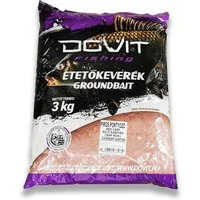 DOVIT FISHING Kunstköder 3kg Grundfutter Red Carp/Roter Karpfen - Karpfenfutter Lock Feeder
